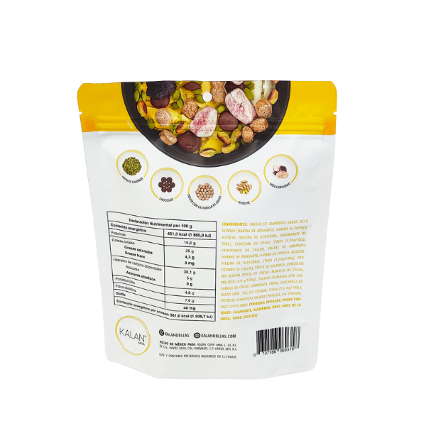 Kalan-Mix Leche Dorada&amaranto 80 gr