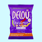 Delou - Gusano de fresa piña y pepino