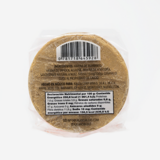 Kalan-Oblea de Amaranto sabor nuez 60 gr
