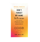 MOON TONICS - Chocolate Don´t Forget My Name 80% Cacao