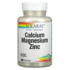 SOLARAY - Calcium Magnesium Zinc 100 cap-Magnesio