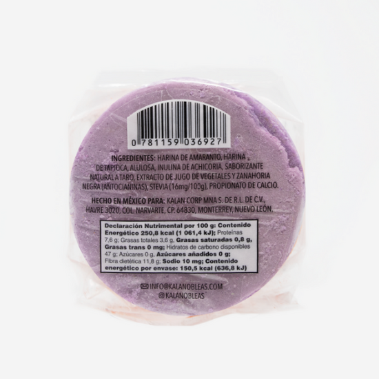 Kalan-Oblea de Amaranto sabor taro 60 gr