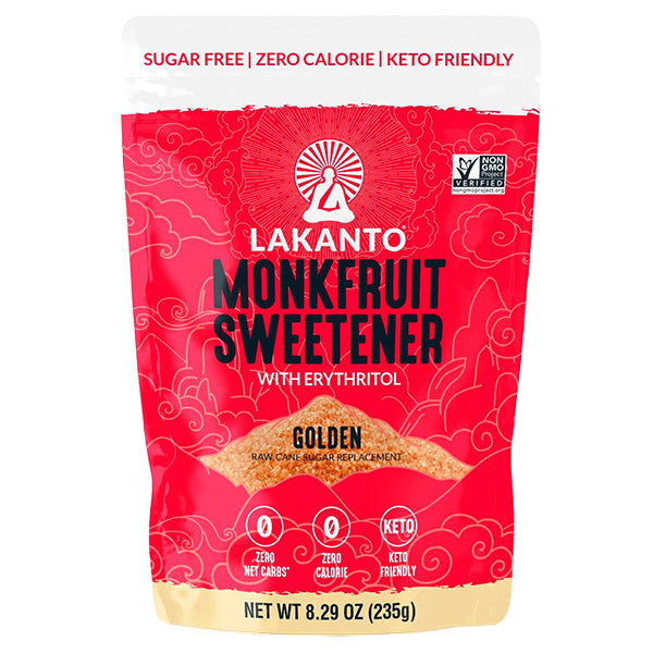Lakanto-Monk Fruit Sweetener Golden 235gr