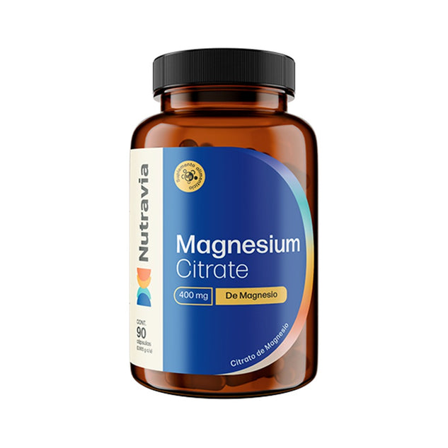 NUTRAVIA-Citrato de Magnesio 90 caps