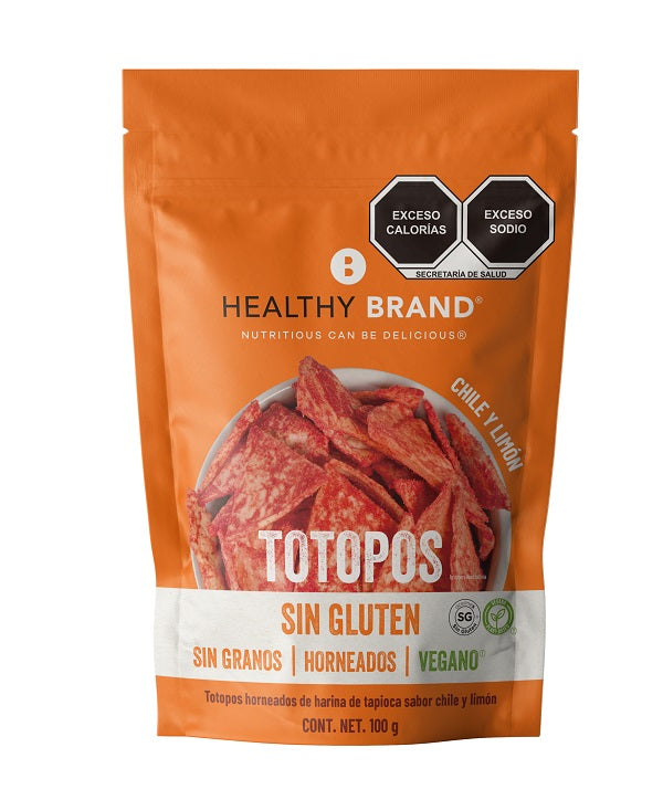 Healthy brand - Totopos chile Limón