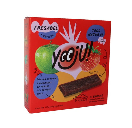 Yooju-Fresabel con Chilito 175g (5 barritas)