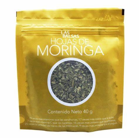 LAS BALSAS - Hojas de Moringa 40gr