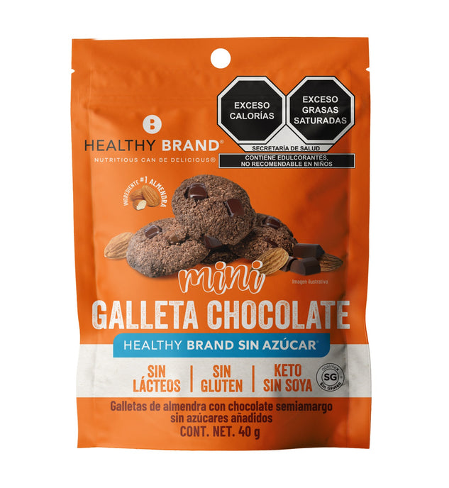 Healthy Brand - Mini Galleta Keto Chocolate 40gr