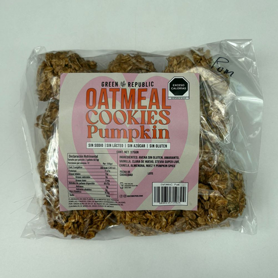 Oatmeal Cookies Pumpkin