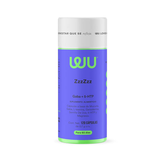 WU Nutrition-ZzzZzz - Sueño Reparador | 120 cápsulas