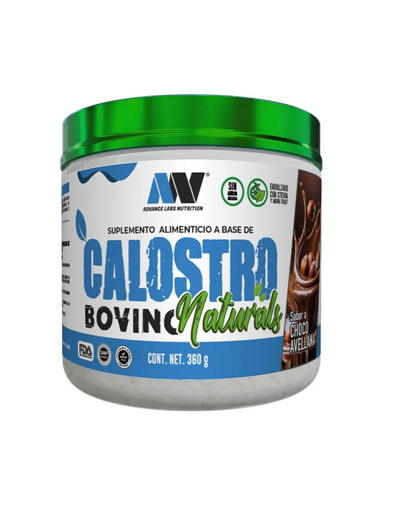 Advance Nutrition-Calostro Bovino sabor chocolate de barra 360 gr