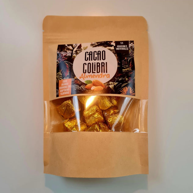 Cacao Colibri-Chocolates con CREMA de Almendra 150gr