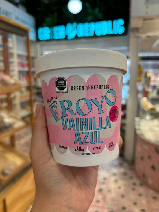 Pint Helado de Vainilla Azul   (CDMX)