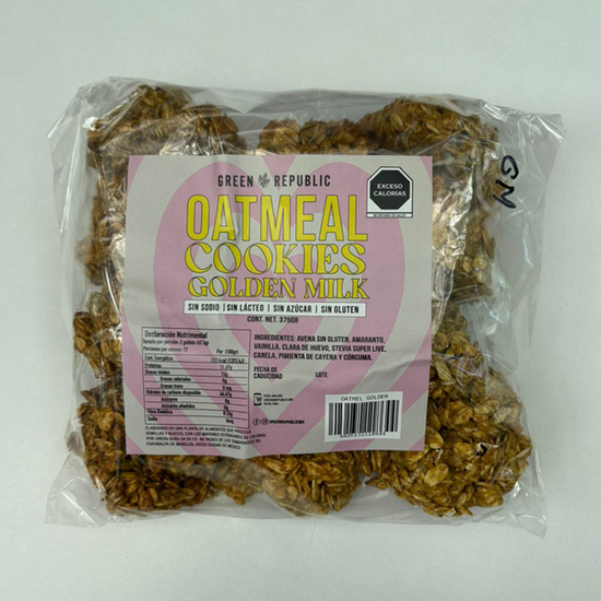 Oatmeal Cookies Golden Milk