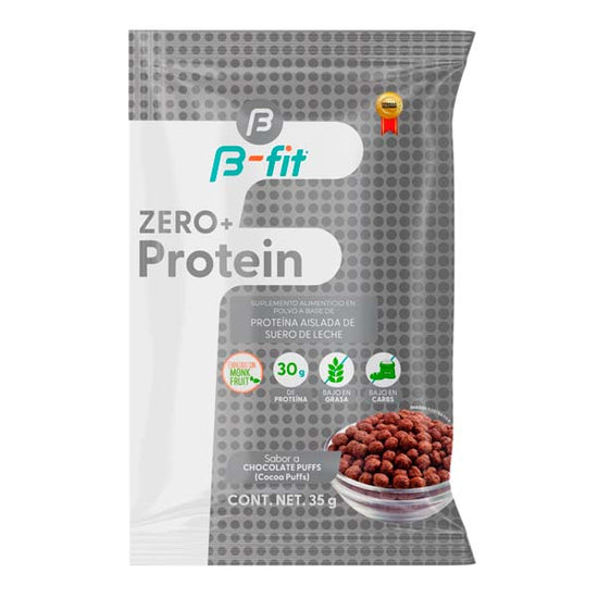 B-Fit-Sachet Zero Protein sabor Chocolate Puffs