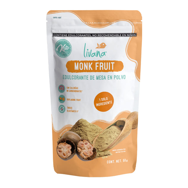 Livana Foods-Monk Fruit 100% Puro 50gr