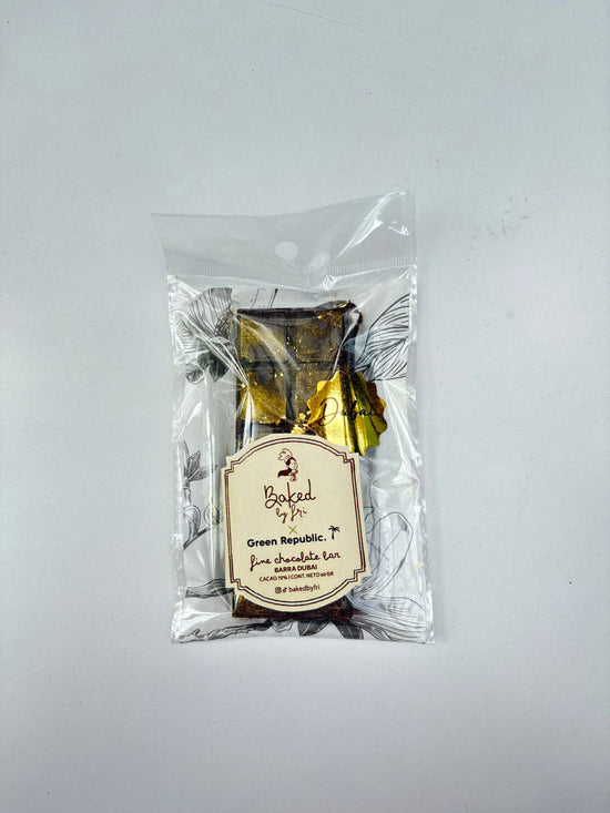 Green Republic- Barra 70% baked by frida sin azúcar