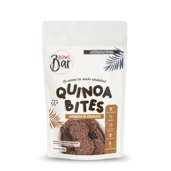 Bowl Bar - Quinoa Bites Con Chocolate Vegano Sin Azúcar