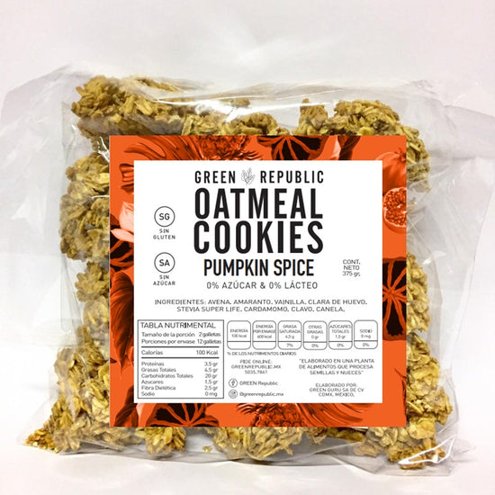 Oatmeal Cookies Pumpkin