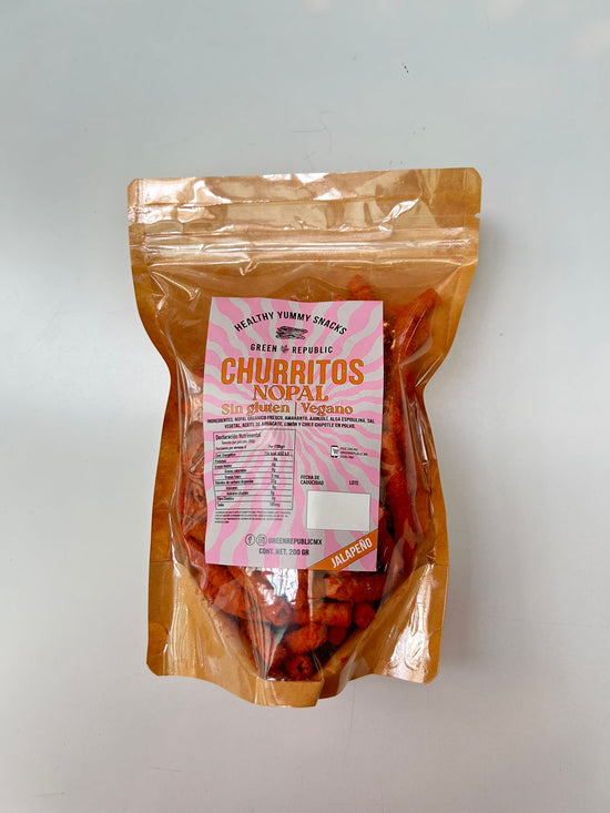 Bolsa Churritos de Nopal - Jalapeño
