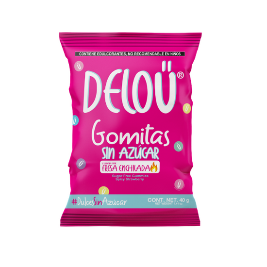 DELOU - Gomitas Ositos Frutales Con Chile