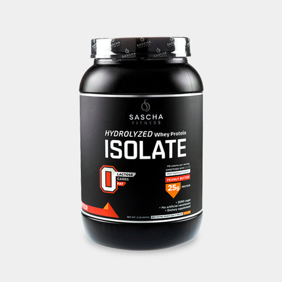 Sascha Fitness - Proteina Isolate Peanut Butter