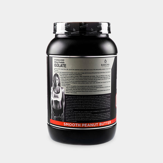 Sascha Fitness - Proteina Isolate Peanut Butter