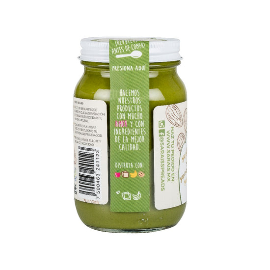 Sarai's Superfood Spreads - Crema de Almendra con Matcha