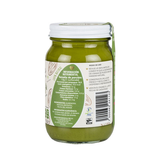 Sarai's Superfood Spreads - Crema de Almendra con Matcha