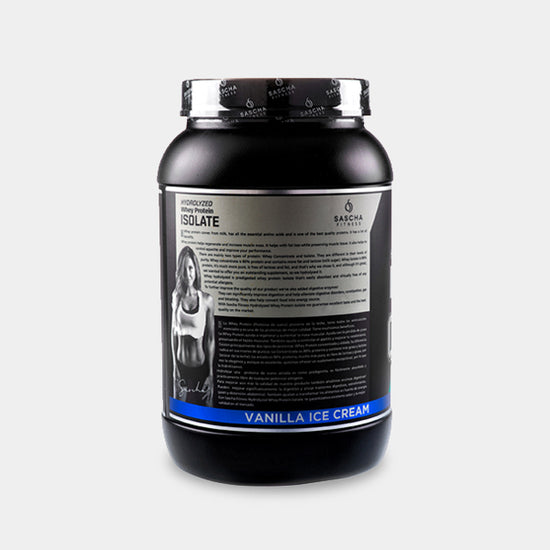 Sascha Fitness - Proteina Isolate Vainilla