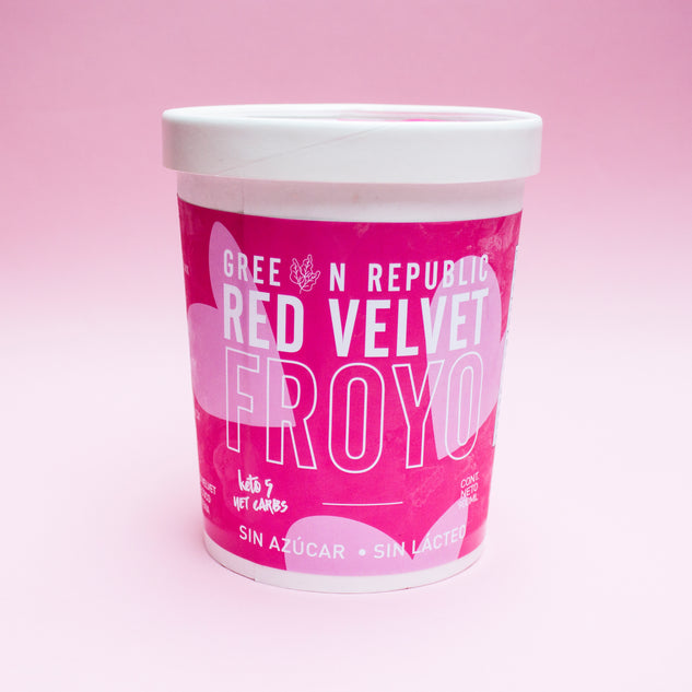 1 LITRO DE HELADO RED VELVET