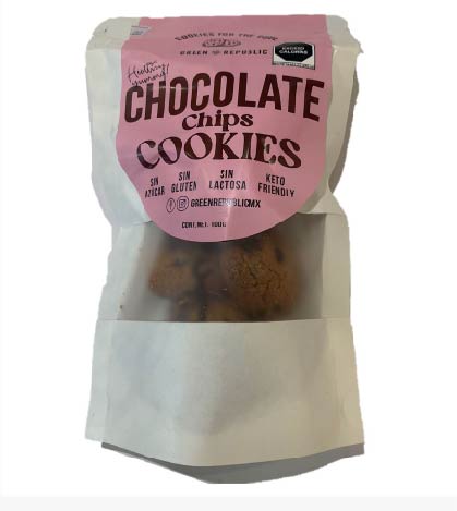 Green Republic -GALLETA KETO MINI CHISPAS