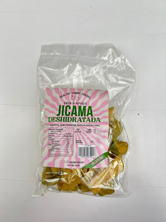 CHIPS DE JICAMA DESHIDRATADA SABOR - Jalapeño 50gr