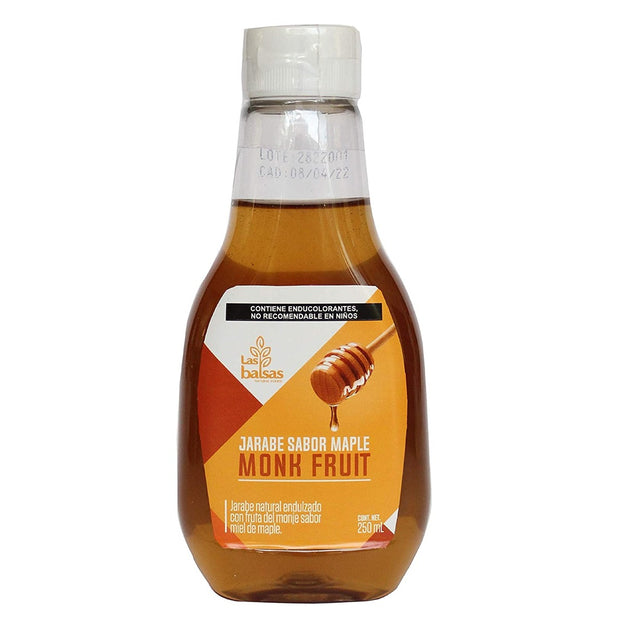 LAS BALSAS- Jarabe sabor Maple Monk Fruit