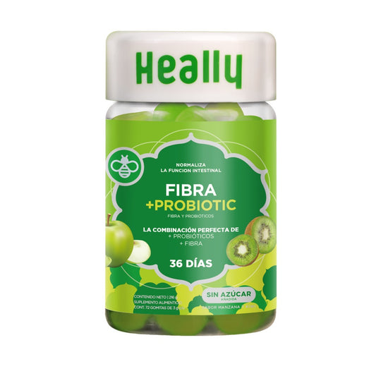 Heally-Fibra y Probiotico