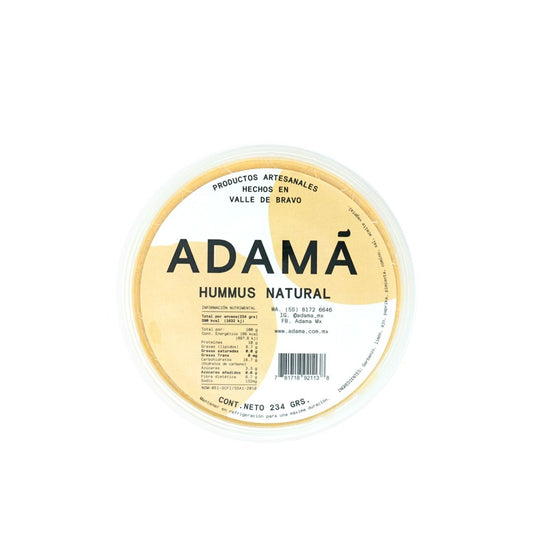 Adama-Hummus natural con garbanzo100% natural