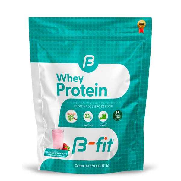 B-Fit Whey Protein sabor Fresa