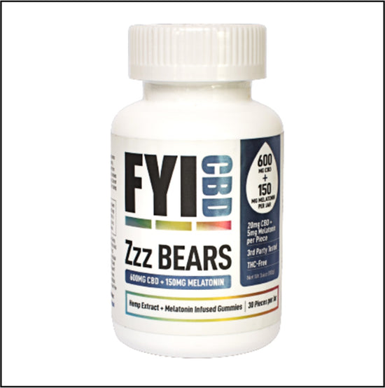 FYI CBD Zzz bears melatoni