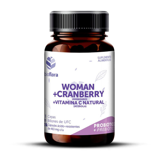 BIOFLORA - Woman + Cranberry +Vitamina c Natural