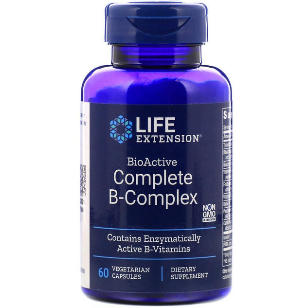 LIFE EXTENSION - Complete B-Complex 60 cap