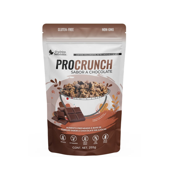 PRO CRUNCH- Granola  Sabor  Chocolate