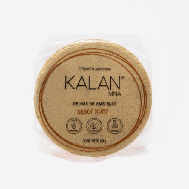 Kalan-Oblea de Amaranto sabor nuez 60 gr