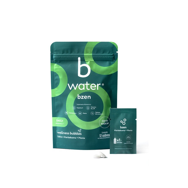 Bwater-Bzen sabor Hierbabuena + Menta