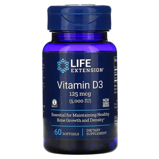 LIFE EXTENSION - Vitamina  D3 5000 60 cap