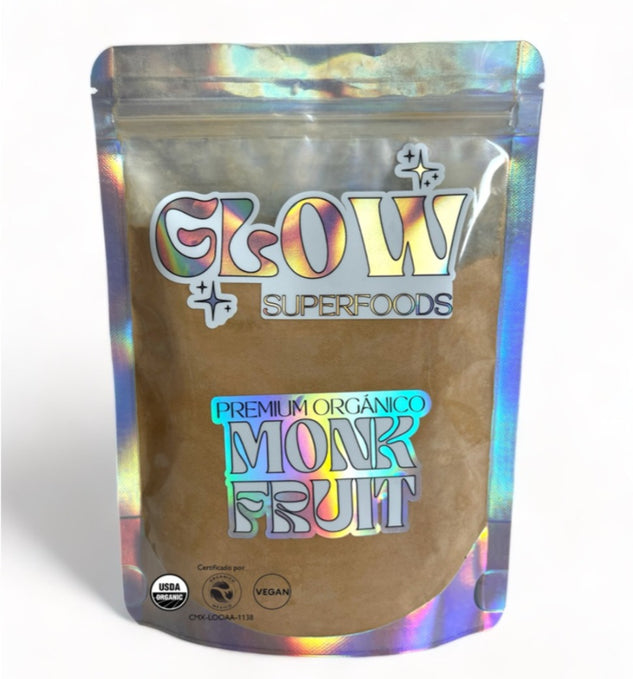 GLOW Superfoods-Monk Fruit en polvo 100g