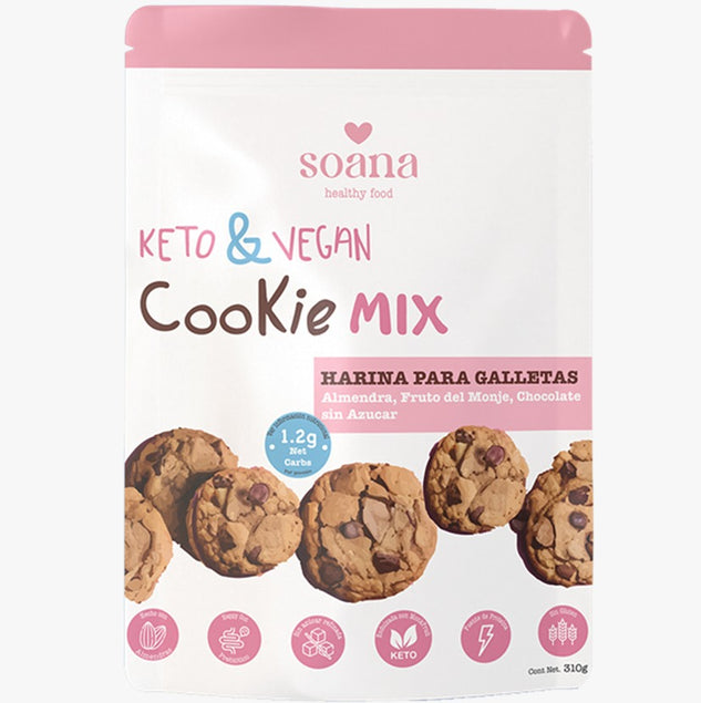 Soana-Keto & Vegan Cookie Mix