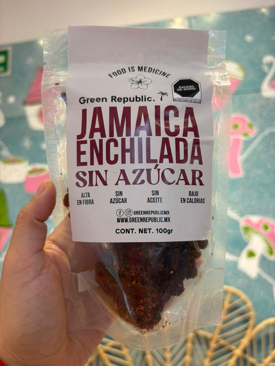 Bolsa Jamaíca Enchilada sin azúcar 100 gr