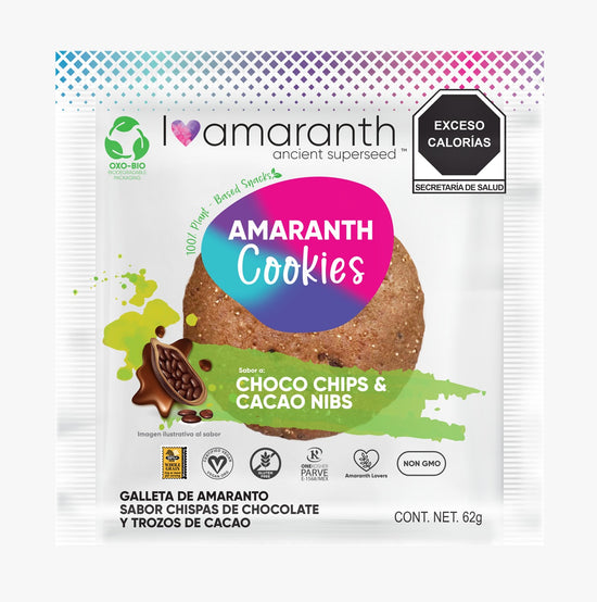 I Am Aranth - Galleta Choco Chips Cacao Nibs