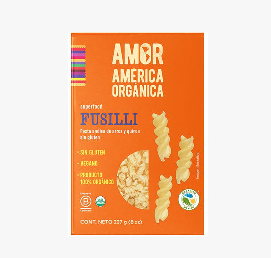 América Orgánica - Pasta Andina Fusilli
