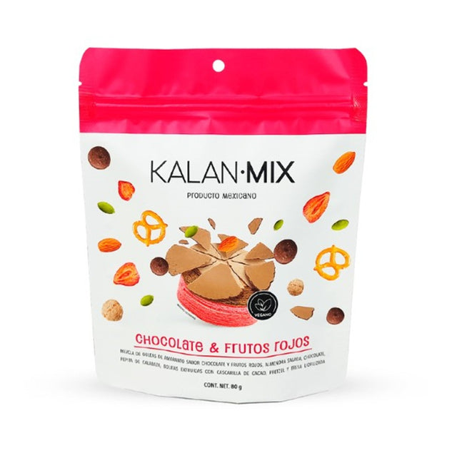 Kalan-Mix Chocolate&Frutos Rojos 80 gr